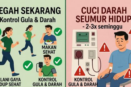 Mencegah Jauh Lebih Baik daripada Cuci Darah: Pilih Mana?