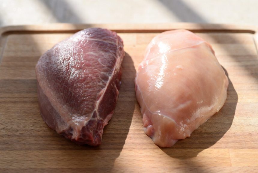 Daging bebek vs Daging Ayam