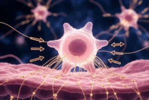Peptida kolagen memberi sinyal ke sel fibroblas kulit