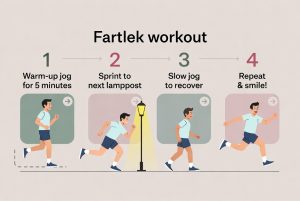 4 langkah melakukan fartlek