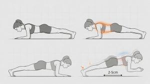 Upgrade plank biasa jadi plank hover