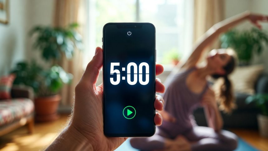 micro-workout: gerakan singkat 5-10 menit