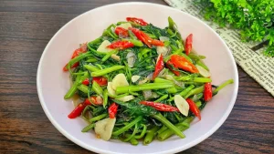 kombinasi mengelola kangkung