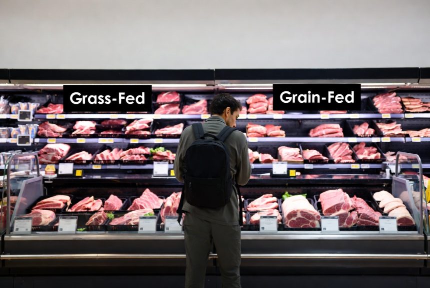 grass-fed vs grain-fed