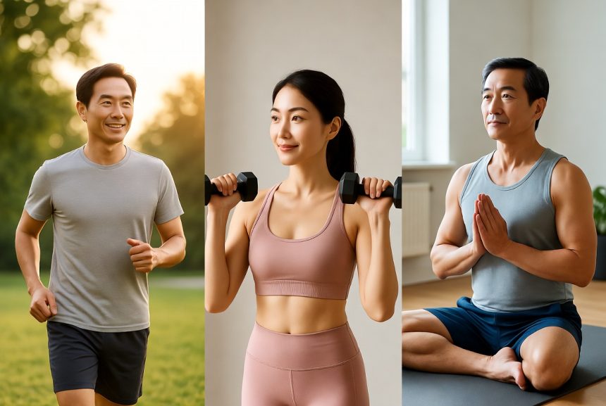 Ilustrasi Variasi Olahraga untuk Hidup Lebih Sehat