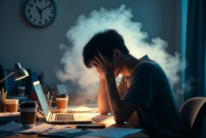 Gen Z experiencing brain fog while studying
