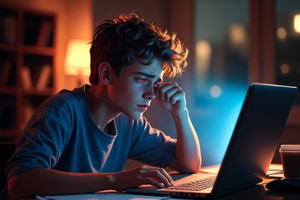 Dampak screen time berlebihan