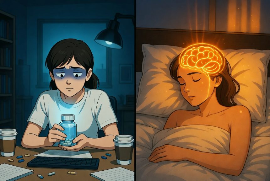 Pil Pintar vs Tidur Alami