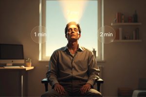 Meditasi 10 Menit di Kursi Kantor