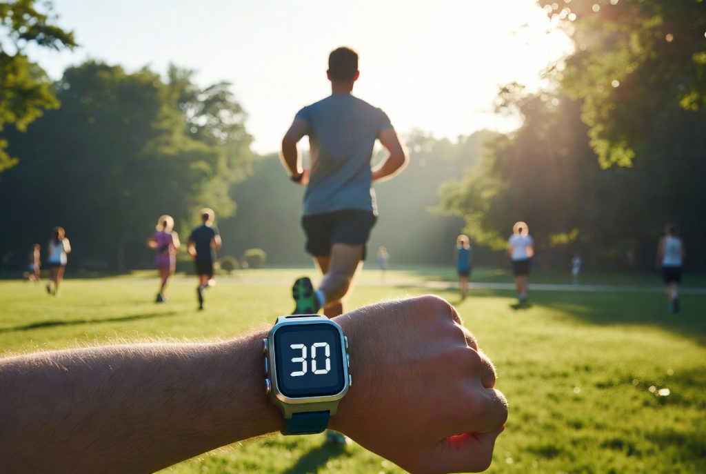 Cukup 30 menit, lari santai diselingi jalan, 3-4 kali seminggu.