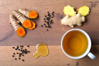 resep teh jahe kunyit dengan lada hitam untuk mengurangi peradangan sendi