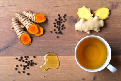resep teh jahe kunyit dengan lada hitam untuk mengurangi peradangan sendi