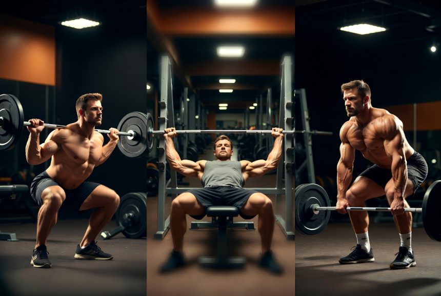The Big Three: Squat, Bench Press, Deadlift untuk Program 5-3-1