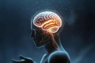 Ilustrasi Otak Meditasi 10 Menit