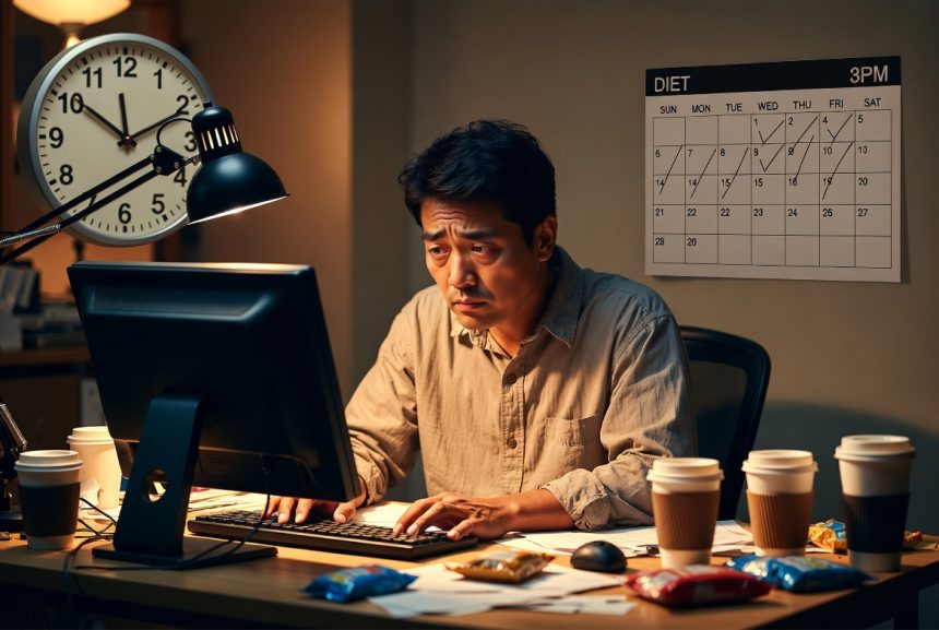 karyawan-sibuk-lelah-program-sehat