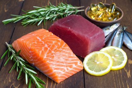 salmon, tuna, dan sardin