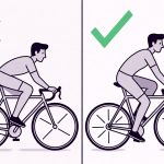 Perbandingan Posisi Duduk Salah vs Benar di Sadel Sepeda
