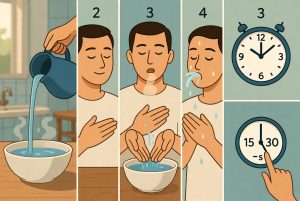 5 Langkah Mudah Percikan Air Dingin ke Wajah untuk Stimulasi Saraf Vagus
