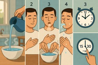5 Langkah Mudah Percikan Air Dingin ke Wajah untuk Stimulasi Saraf Vagus