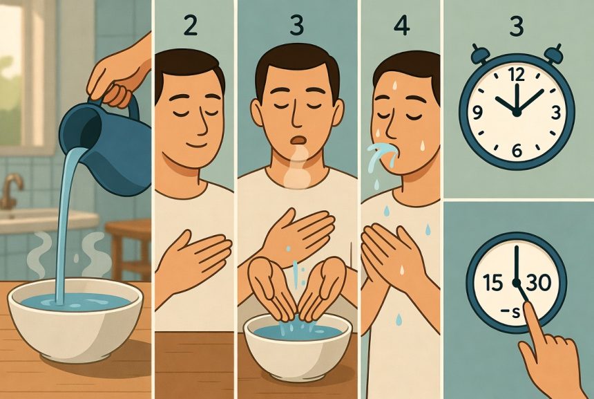 5 Langkah Mudah Percikan Air Dingin ke Wajah untuk Stimulasi Saraf Vagus