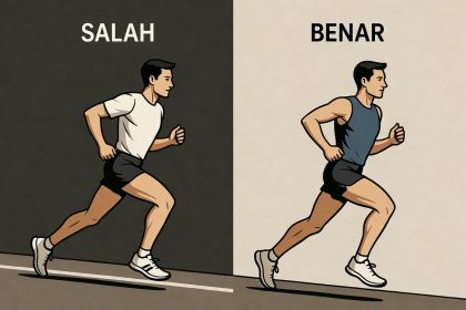 downhill-running-posture-comparison