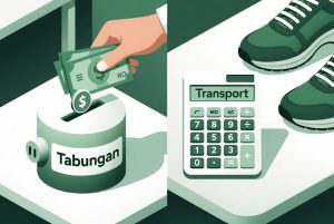 Hitung sendiri: uang bensin & parkir yang dialihkan untuk tabungan dan liburan