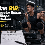 RPE dan RIR untuk mengatur beban latihan secara lebih terukur saat latihan beban