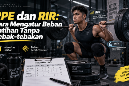 RPE dan RIR untuk mengatur beban latihan secara lebih terukur saat latihan beban
